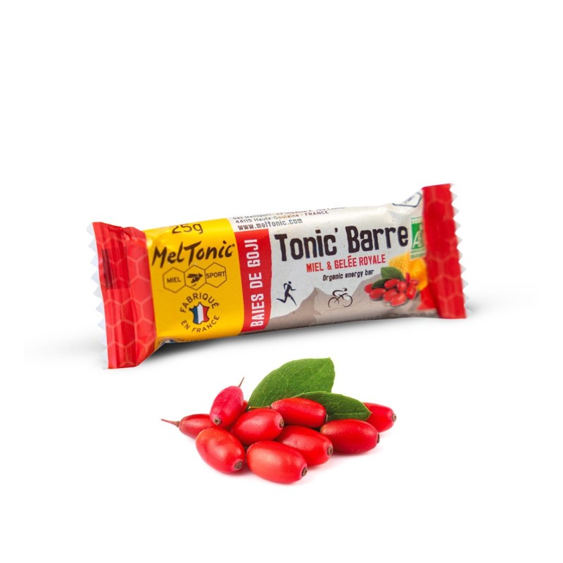 Barre énergétique Bio - Baies de Goji - MelTonic