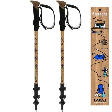 Lacal Bâtons Nature Stick St-Jacques