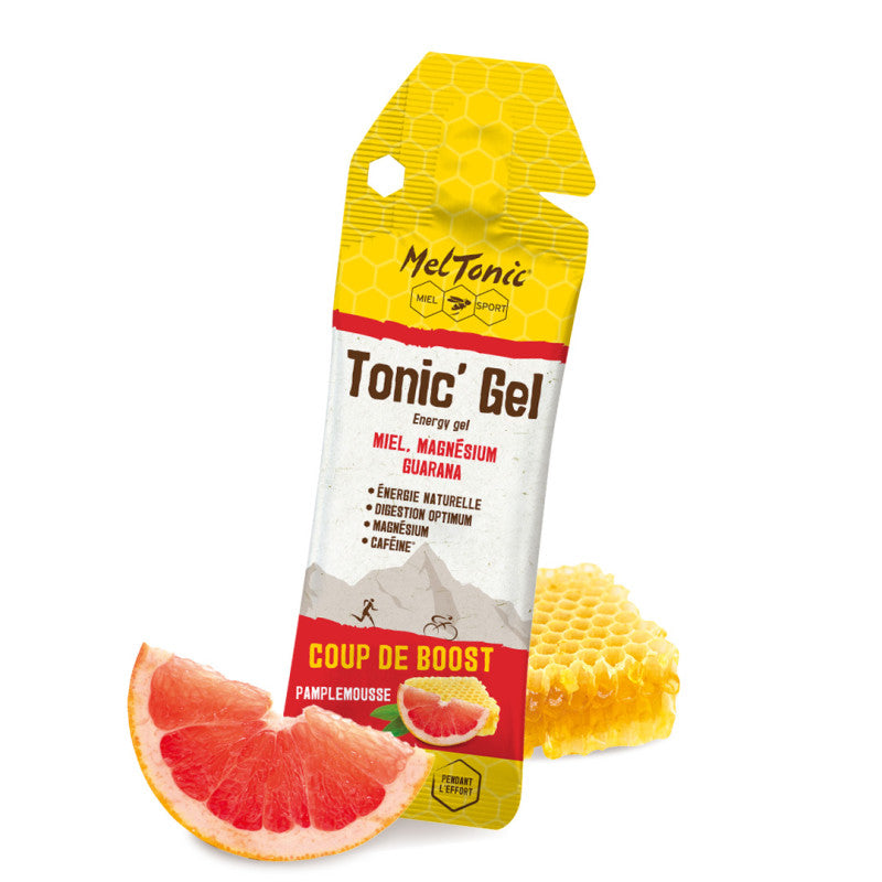 Gel énergétique Coup de Boost miel magnésium guarana - MelTonic