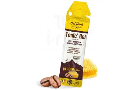 Gel énergétique Caféine 200mg, miel, magnésium, guarana- MelTonic