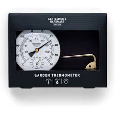 Thermomètre de jardin en laiton - Gentlemen's Hardware